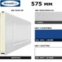 ДОРХАН Панель 575мм Нфиленка260/Нстукко синяя(RAL5005)/белая(RAL9003), 3F260/S00-5005/9003