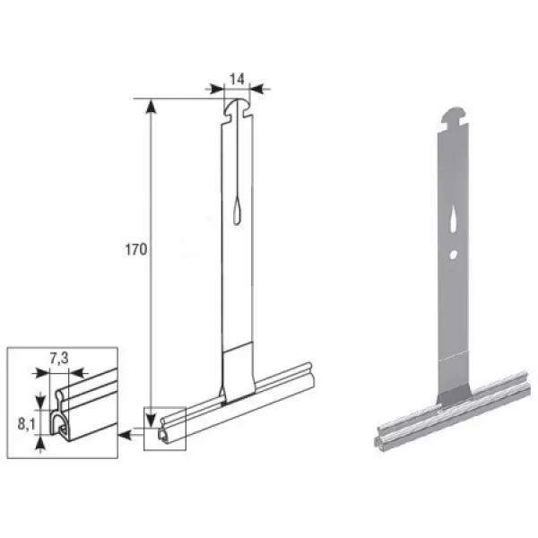 ДОРХАН Пружина тяговая RS170, RS170