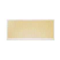 ДОРХАН Откатные ворота 3600х1300 цвета RAL 1014 (бежевый) с дизайном 'доска' с автоматикой