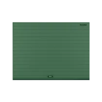 ДОРХАН Секционные ворота стальные 4600х2400 цвета RAL 6005 (зелёный) с дизайном 'доска' без автоматики