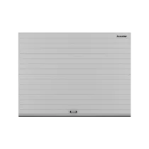 ДОРХАН Секционные ворота стальные 2000х2200 цвета RAL 9006 (серебристый) с дизайном 'доска' с автоматикой